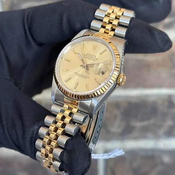 Pre-owned Rolex Datejust 36mm Two-Tone Style: 16233 – Dublin
