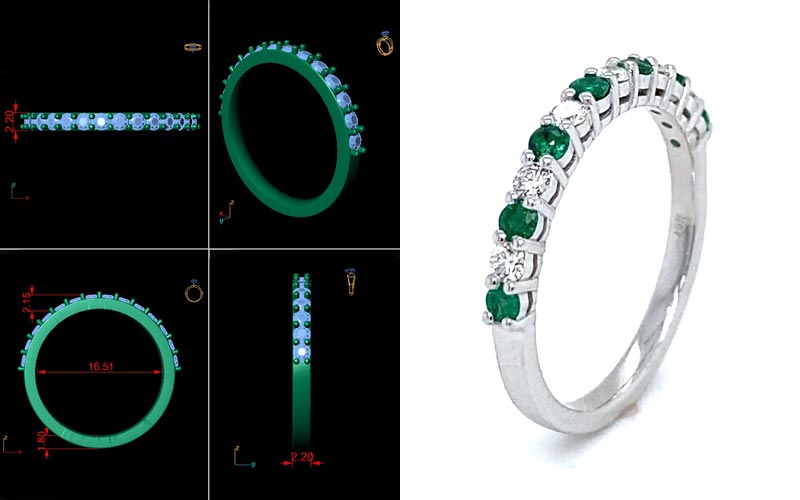 Custom Design gallery -  Dublin Village Jewelers