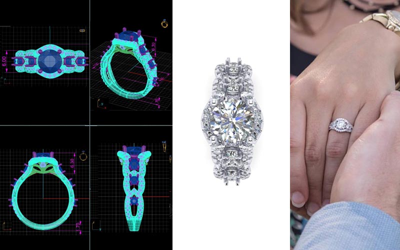 Custom Design gallery -  Dublin Village Jewelers