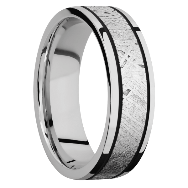 Cobalt Chrome with Polish Finish and Meteorite Inlay – Dublin Village ...